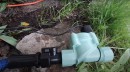 People-detecting lawn sprinkler/control valve