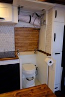 Cleverly-converted Sprinter van includes all the amenities you need
