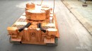 Wooden model of the Tiger 1 tank