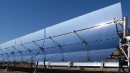 Parabolic Solar Collector at Platforma Solar de Almeria in Spain