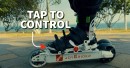 The JoyErider e-skates are the first of the kind to be controlled with foot gestures, not an RC