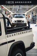 The first INEOS Grenadier Quartermasters have rolled off the production line