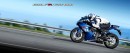 Suzuki GSX-R600 in MotoGP livery