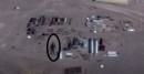 Giant alien robot spotted at Area 51 in Nevada, U.S.