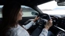 Girlfriend Tests C8 Corvette Top Speed