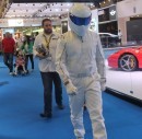 The Stig at the Qatar Motor Show 2014