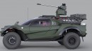 Glickenhaus 008 Fast Response Military Vehicle CGI