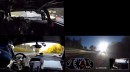 SCG003 GT3, Porsche 918 Spyder and Lamborghini Huracan Performante on the Nurburgring