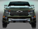 GM Design SUV & truck ideation sketches for Chevy