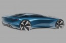 GM Design Chevy Sports Car Ideation Sketch