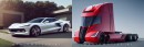 Corvette CGI new brand by automotive.ai