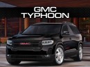 2021 GMC Acadia Two-Door Typhoon transformation rendering by jlord8