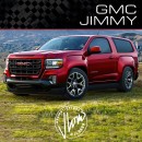 GMC Canyon Jimmy 2-Door SUV rendering by jlord8