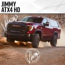 GMC Jimmy HD AT4X rendering by jlord8