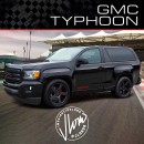 GMC Typhoon based on SVE Syclone rendering by jlord8