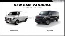 GMC Vandura Panel Van CGI revival by Digimods DESIGN
