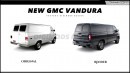 GMC Vandura Panel Van CGI revival by Digimods DESIGN