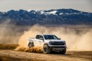 Ford Ranger Raptor off-roading