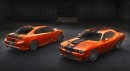 Go Mango color on 2016 Dodge Challenger and 2016 Dodge Charger