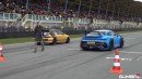 Honda Civic vs TRX vs 911 GT2 RS vs Huracan on Gumbal