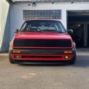 Golf 2 GTI With Headlight Covers Is a Hidden European Muscle Car