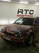 Golf 4 Wrap Overkill: Dragons and Koi Fish