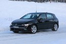 Golf 8 GTI Spied Almost Undisguised Undergoing Winter Testing With 245 HP Turbo