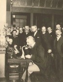 Alexander Graham Bell calling Chicago from New York, 1892