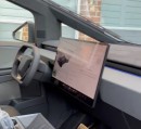 Tesla Cybertruck with Tactical Grey interior