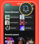 The What's New feed in Spotify