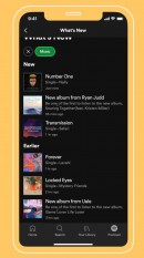 El feed de novedades de Spotify