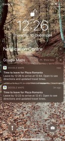 Google Maps departure reminders
