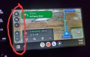 The new Google Maps sidebar on Android Auto