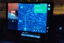 This is how Google Maps now looks in a RHD car
