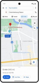 Google Maps glanceable directions