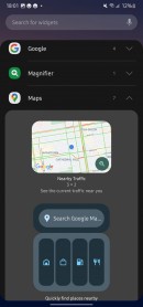 Creating a Google Maps widget on Android