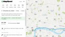 Aplicación Citymapper para la web