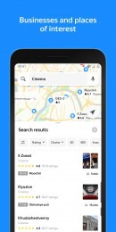 Mapas de Yandex en Android
