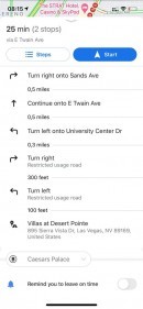 Google Maps bike directions