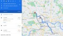 Información de peaje de Google Maps