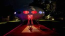 Futuro home has been restored and revamped, is now the centerpiece of the Area 51 Futuro Home Resort