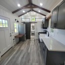 The custom Olivewood is a park model tiny home designed for maximum comfort - and with some surprises, too!