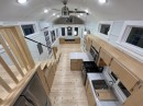 The Vermont Cottage tiny home defies tiny expectations with plenty of space, storage, and quality finishes