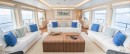 Majesty 100 Superyacht Lounge