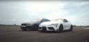 GR Supra Drag Races M140i, They're on the Same Level