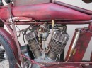1913 Indian Twin Cylinder Single Speed engine