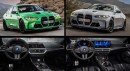 BMW M3 CS vs. M4 CSL