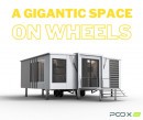 The Grande S1 folding tiny home triples in size in camp mode, while retaining a high degree of mobility