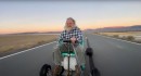 Crazy Rocketman Turns His Grandma's Lawn Chair Into a Green Rocket Powered by a Valveless Pulsejet Engine