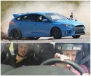 Grandparents Drifting 2016 Ford Focus RS